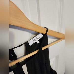 Parker Brand black dress